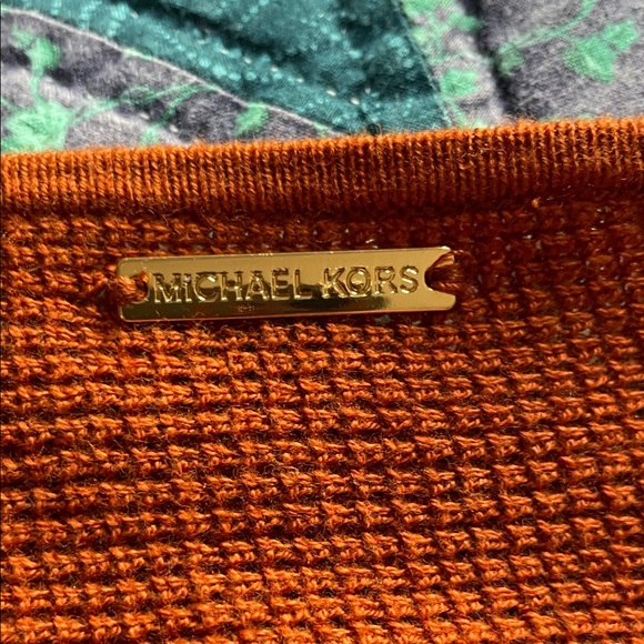 Rust Button-Accent Sweater - Picture 3 of 3